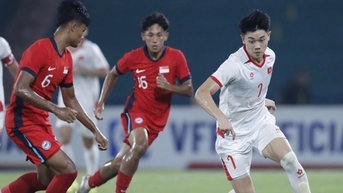 Thắng Singapore, U23 Việt Nam rộng cửa vào VCK U23 châu Á 2026