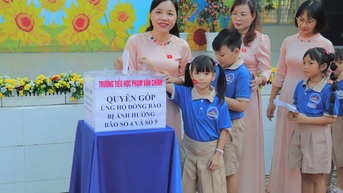 Lan tỏa tinh thần tương thân tương ái trong ngày khai giảng tại TP Hồ Chí Minh