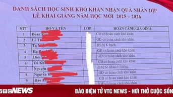 Trường gây tranh cãi khi công khai chi tiết hoàn cảnh gia đình học sinh khó khăn