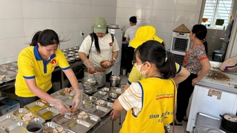 Tổ chức chương trình 'Vu Lan báo hiếu' đến người yếu thế, thiệt thòi