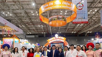 Quảng bá “Miền di sản diệu kỳ” tại Hội chợ du lịch quốc tế thành phố Hồ Chí Minh