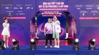 Pickleball D-Joy៖ តំណាងតែមួយគត់របស់វៀតណាមនៅក្នុងសម្ព័ន្ធ Global Pickleball