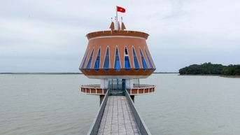 លំហូរទឹកទៅកាន់បឹង Dau Tieng គឺទាបជាងធម្មតា។