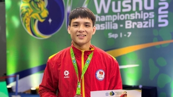 Võ sĩ quê Quảng Ngãi đoạt huy chương bạc tại Giải vô địch Wushu thế giới