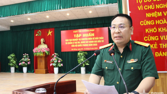 នាយកដ្ឋានហិរញ្ញវត្ថុ (ក្រសួងការពារជាតិ) បណ្តុះបណ្តាលលើការដេញថ្លៃ និងការគ្រប់គ្រងគម្រោង។