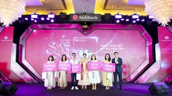 SeASoul의 매력을 발견하세요 - 2in1 Visa 카드는 SeABank와 가수 My Tam의 특별한 조합을 의미합니다.