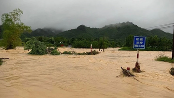Cảnh báo lũ trên sông Đà