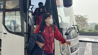 ベトナム女子代表チームは2026年アジア選手権に備えてトレーニングのため中国に到着した。