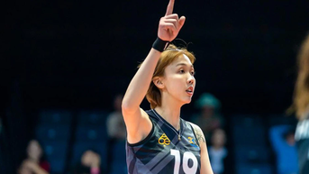 A 1.95m tall Vietnamese girl helps the Mongolian volleyball team make remarkable progress.