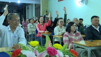 100% of voters in his residential area have nominated Deputy Secretary of the Provincial Party Committee Chau Ngoc Tuan to run for election as a National Assembly representative in the 16th term.