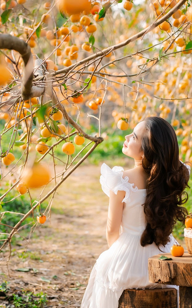 Mộc Châu mùa hồng chín, ai đến cũng ngẩn ngơ