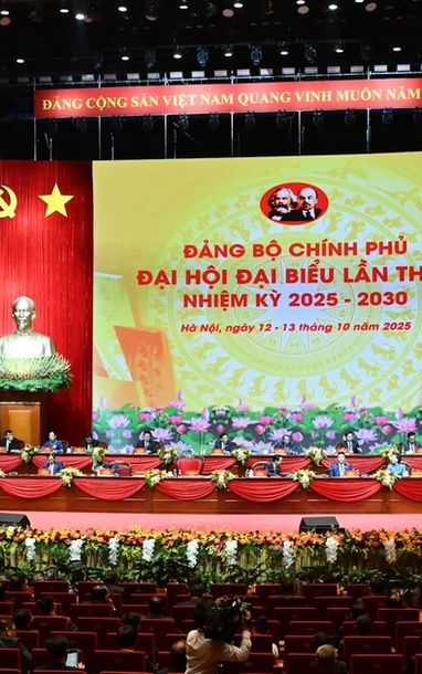 [Ảnh] Đại hội Đảng bộ Chính phủ lần thứ I tiến hành phiên trù bị
