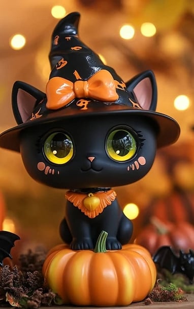 Phố Hàng Mã rực rỡ sắc cam trước thềm Halloween