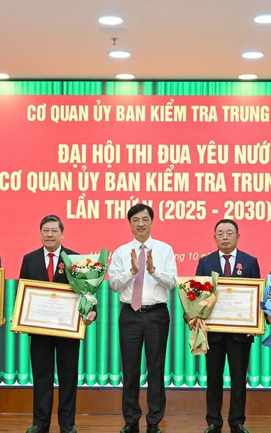 [Ảnh] Đại hội Thi đua yêu nước Cơ quan Ủy ban Kiểm tra Trung ương lần thứ V