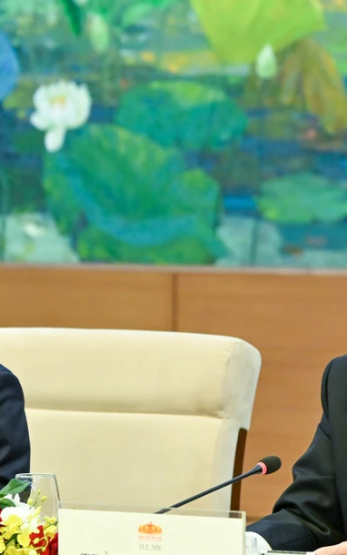 [Ảnh] Chủ tịch Quốc hội Trần Thanh Mẫn tiếp đoàn đại biểu Đảng Dân chủ Xã hội Đức