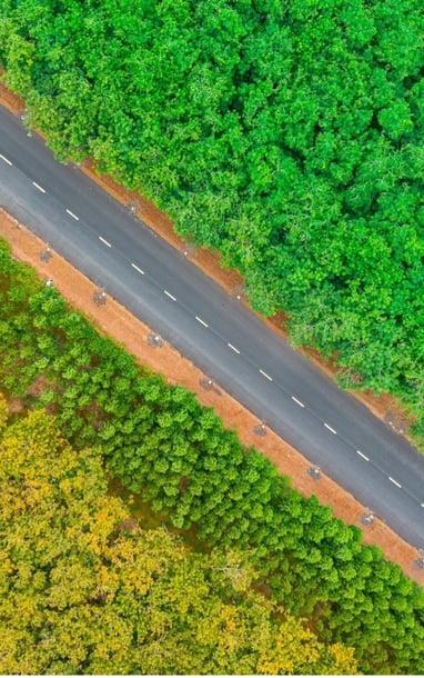 Ngắm cung đường Hồ Chí Minh nhìn từ trên cao