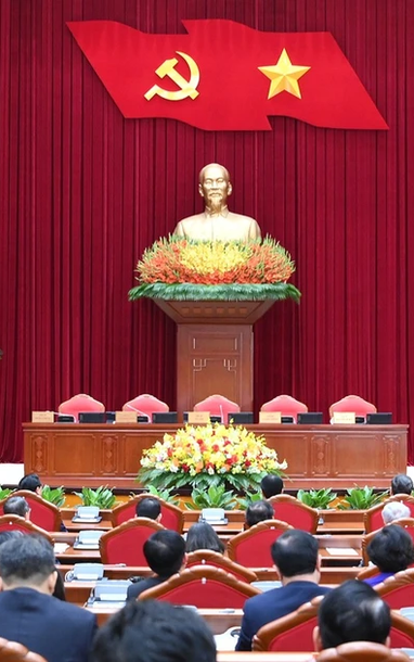 [Ảnh] Bế mạc Hội nghị lần thứ 14 Ban Chấp hành Trung ương Đảng khóa XIII