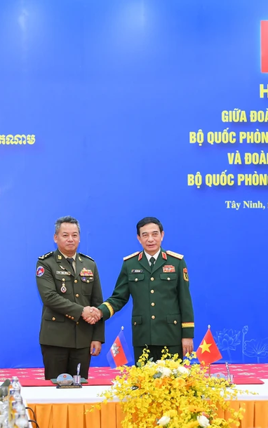 [Ảnh] Toàn cảnh Giao lưu hữu nghị quốc phòng biên giới Việt Nam-Campuchia lần thứ 2