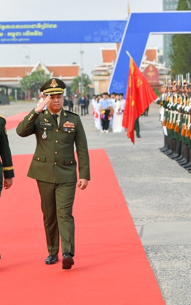 [រូបថត] ទិដ្ឋភាពនៃការផ្លាស់ប្តូរមិត្តភាពការពារព្រំដែនវៀតណាម-កម្ពុជា។