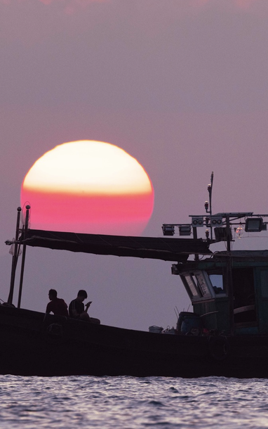 Ngắm bình minh trên đảo Cô Tô