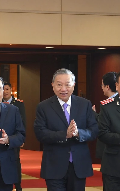 [Ảnh] Tổng Bí thư Tô Lâm và Chủ tịch Quốc hội Trần Thanh Mẫn dự Lễ kỷ niệm 80 năm Ngày Truyền thống ngành thanh tra Việt Nam