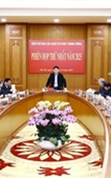 Chủ tịch nước Lương Cường chủ trì họp Ban Chỉ đạo Cải cách tư pháp Trung ương