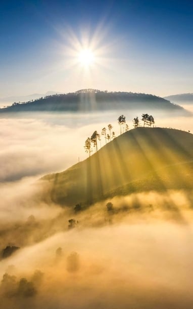 Phiêu du giữa mây mù Đà Lạt