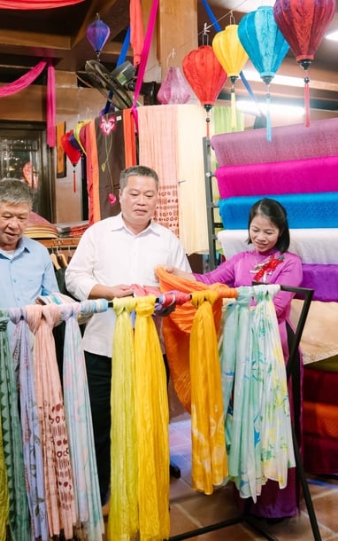 Làng lụa Nha Xá hội nhập và phát triển