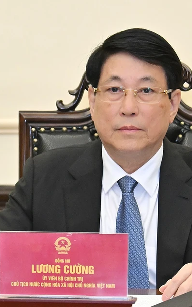 [Ảnh] Chủ tịch nước Lương Cường điện đàm với Tổng thống Hàn Quốc Lee Jae Myung