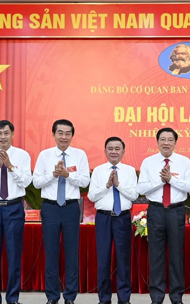 [Ảnh] Đại hội Đảng bộ Cơ quan Ban Nội chính Trung ương nhiệm kỳ 2025-2030