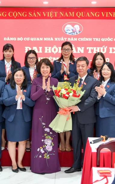 [Ảnh] Đại hội Đảng bộ cơ quan Nhà xuất bản Chính trị Quốc gia Sự thật lần thứ IX