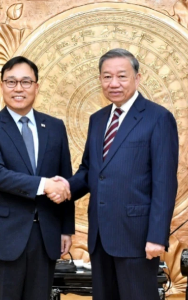 [Ảnh] Tổng Bí thư Tô Lâm tiếp Đại sứ Hàn Quốc tại Việt Nam