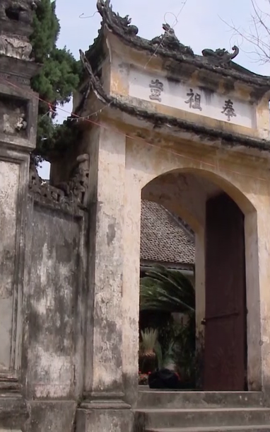Ngôi Tổ đường họ Trần ở làng Cựu