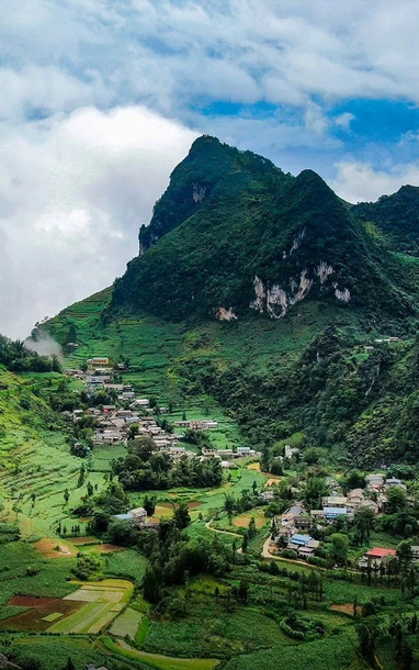 Cảnh Hà Giang hiếm thấy nhìn từ trên cao