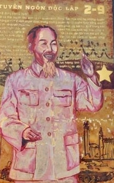 대규모 칠기화 "독립의 봄" 전시회: