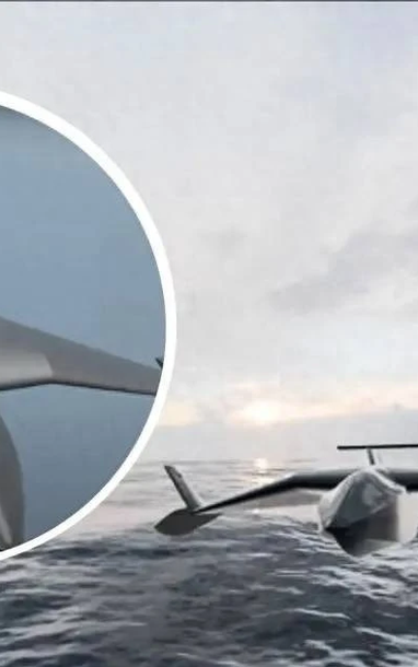 무인 항공기(UAV)가 파도 위를 시속 200km로 활공하며 예상치 못한 방식으로 목표물을 제압합니다.
