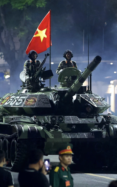 Tổng hợp luyện diễu binh, diễu hành tại quảng trường Ba Đình
