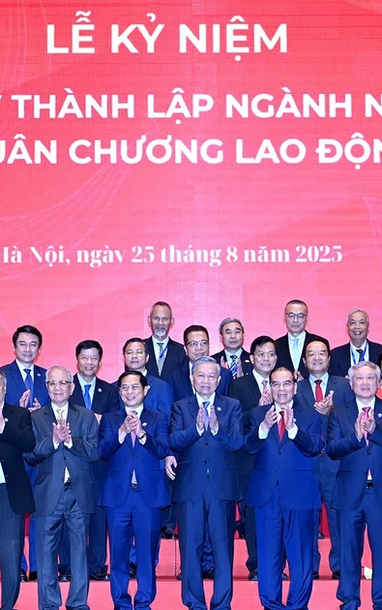 [Ảnh] Tổng Bí thư Tô Lâm dự Lễ kỷ niệm 80 năm ngành ngoại giao Việt Nam