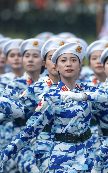 16.000 chiến sĩ diễu binh mừng Quốc khánh 2/9: Hạnh phúc giữa vòng tay Nhân dân