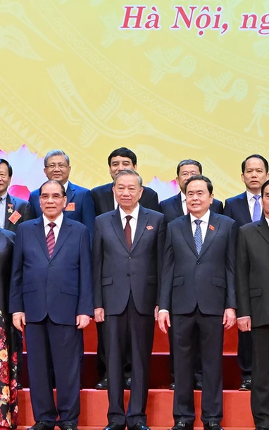 [Ảnh] Tổng Bí thư Tô Lâm dự Gặp mặt các thế hệ đại biểu Quốc hội
