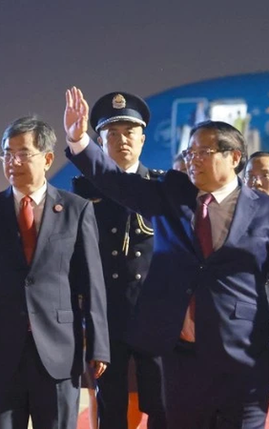 [Ảnh] Thủ tướng bắt đầu chuyến tham dự Hội nghị Thượng đỉnh SCO 2025 tại Trung Quốc