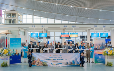 ບໍລິສັດການບິນຫວຽດນາມ (Vietnam Airlines) ໄດ້ເປີດເສັ້ນທາງບິນນະຄອນໂຮ່ຈິມິນ - ພູເກັດ ຢ່າງເປັນທາງການ.