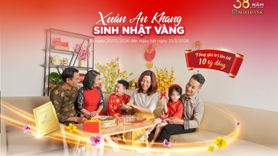 Agribank dành 10 tỷ đồng cùng khách hàng đón “Xuân an khang – Sinh nhật vàng”