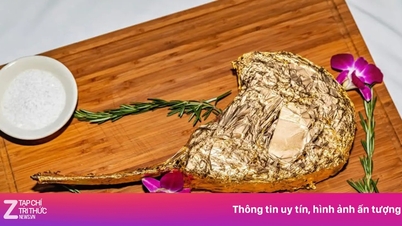 Nhà hàng bán bữa tối giao thừa bọc vàng giá gần nửa tỷ đồng
