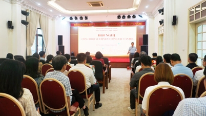 Hội nghị công bố Quyết định về công tác cán bộ