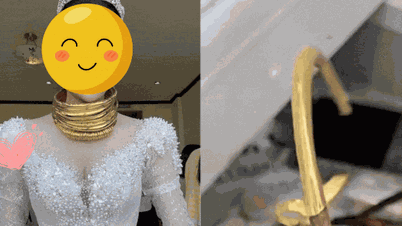 Sự thật gây vỡ mộng về những chiếc kiềng vàng cô dâu đeo ngày cưới