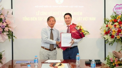 Nhà báo Nguyễn Thành Đoàn làm Tổng biên tập Tạp chí Phổ biến Pháp luật Việt Nam