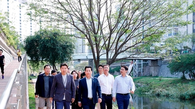 El ministro Dang Quoc Khanh visita el proyecto "Reviviendo un río muerto" en Seúl