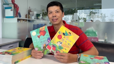 Ông bố 3 con Hà Nội sáng tác thơ thiếu nhi, tái chế đồng nát thành đồ chơi