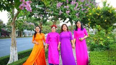 ផ្លូវដ៏ស្រស់ស្អាតបំផុតនៅ Vinh Long "ធ្វើឱ្យអ្នកនឹកវា" នៅពេលឆ្លងកាត់ទីនេះ